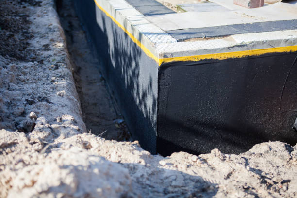 Residential Foundation Crack Repair installation at a Holland, NY home by SJ Waterproofing Pros
